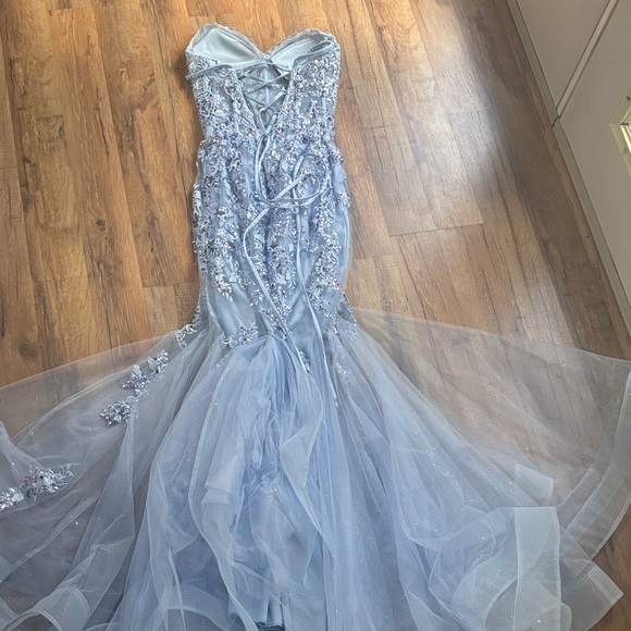 Morilee Madeline Gardner Dresses & Skirts - Elegant Lavender Strapless Prom Dress